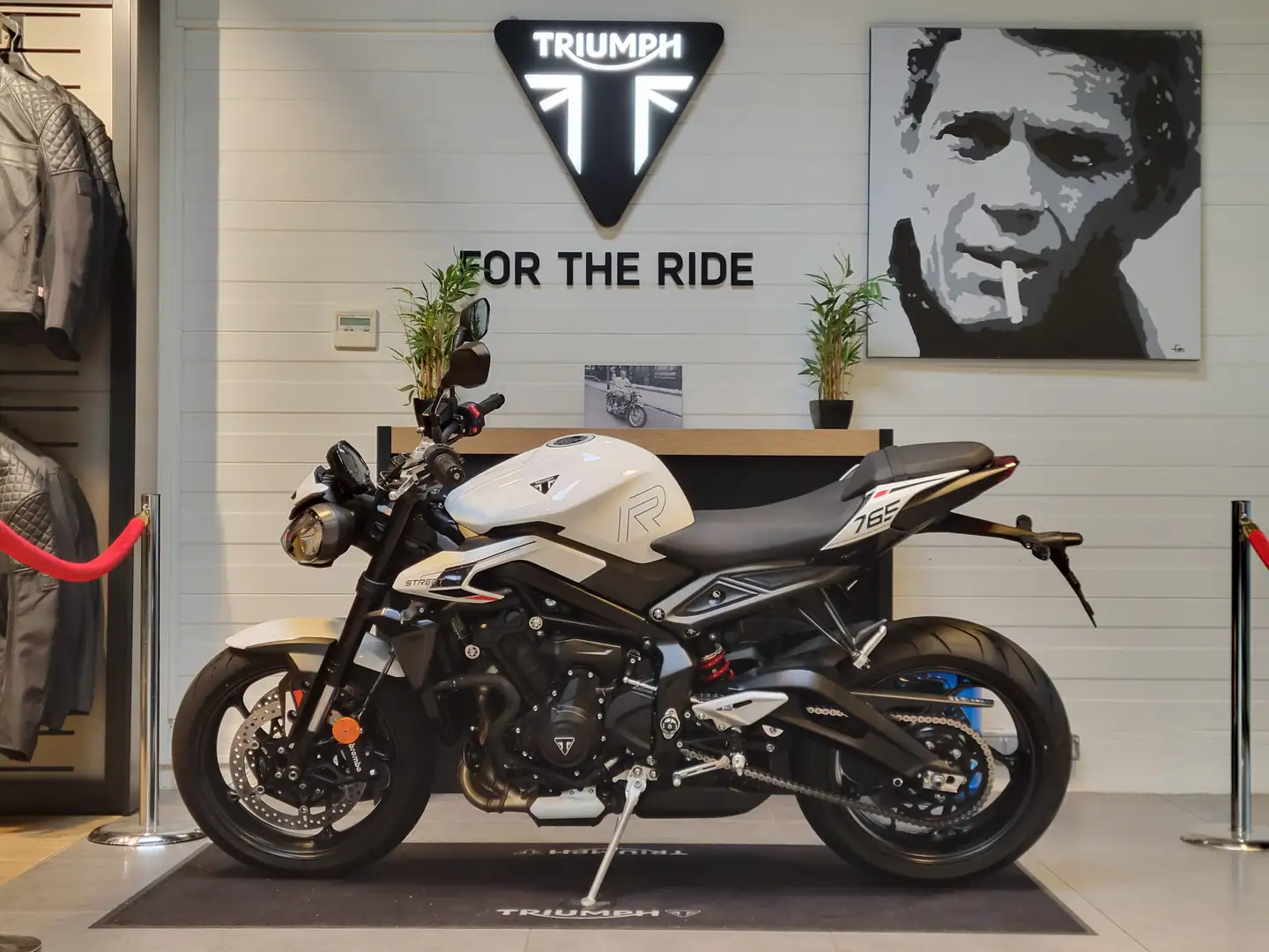 Triumph Street Triple R Blanc - 2