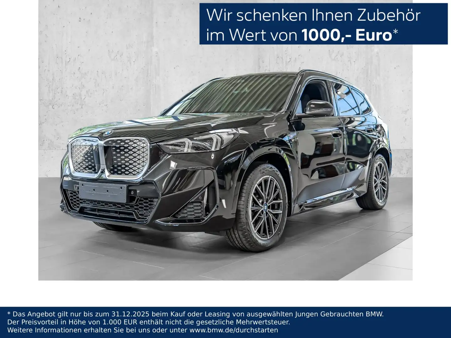 BMW iX1 xDrive30 M Sport HUD ACC RFK NAVI Standh. Noir - 1