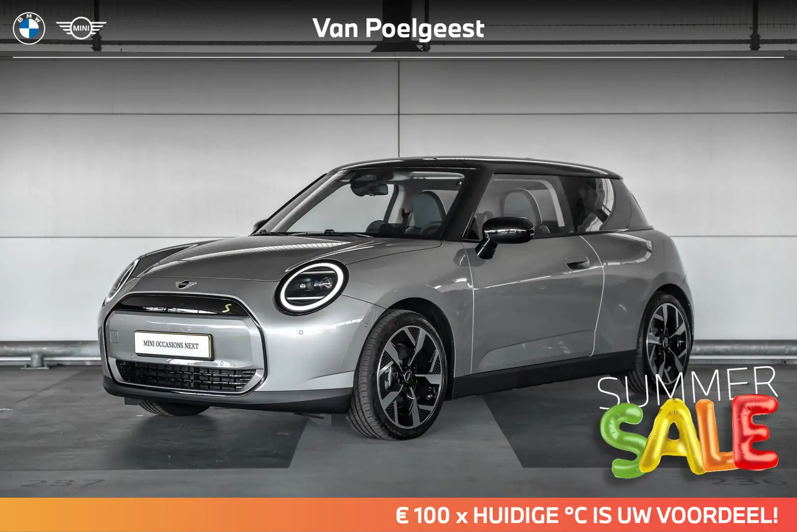 MINI Cooper SE | Classic Trim | Pakket M | Summer Sale 100 Grijs - 1