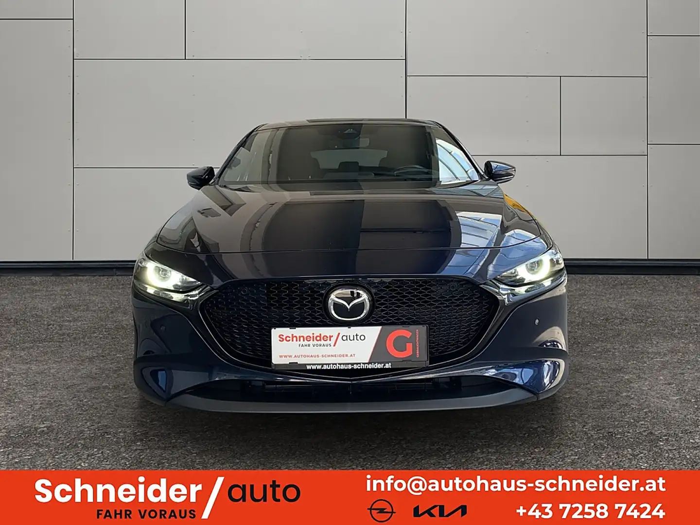 Mazda 3 Mazda3 Skyactiv-G150 Comfort+/SO/ST Blau - 2