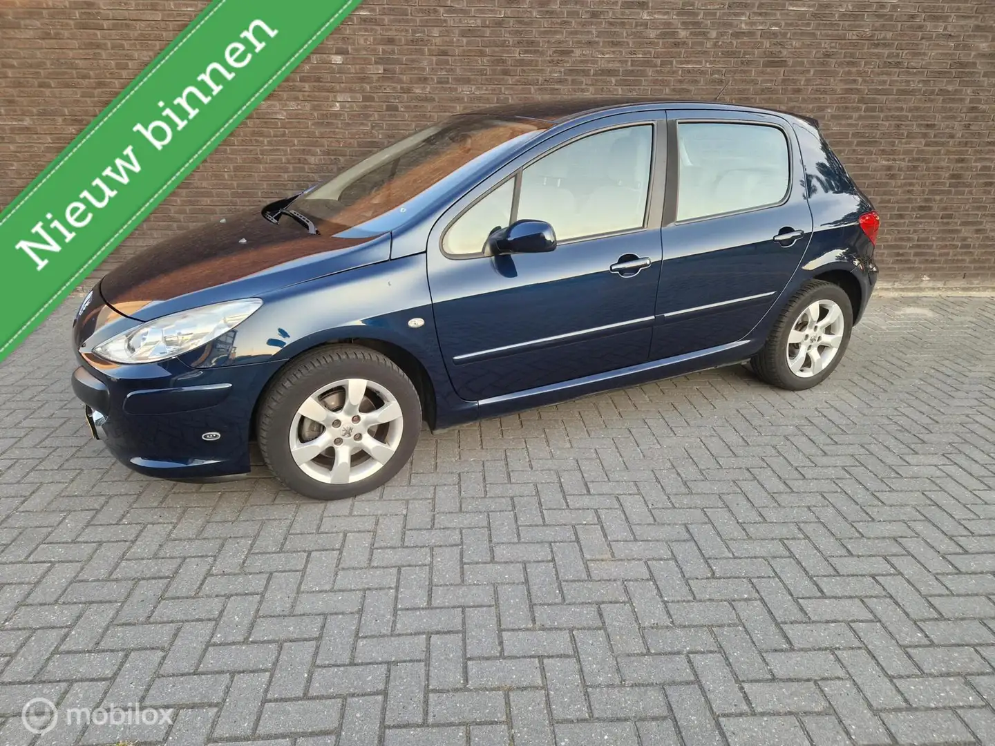 Peugeot 307 1.6-16V Oxygo|Automaat|Climatronic|Lage km|Top| Azul - 1