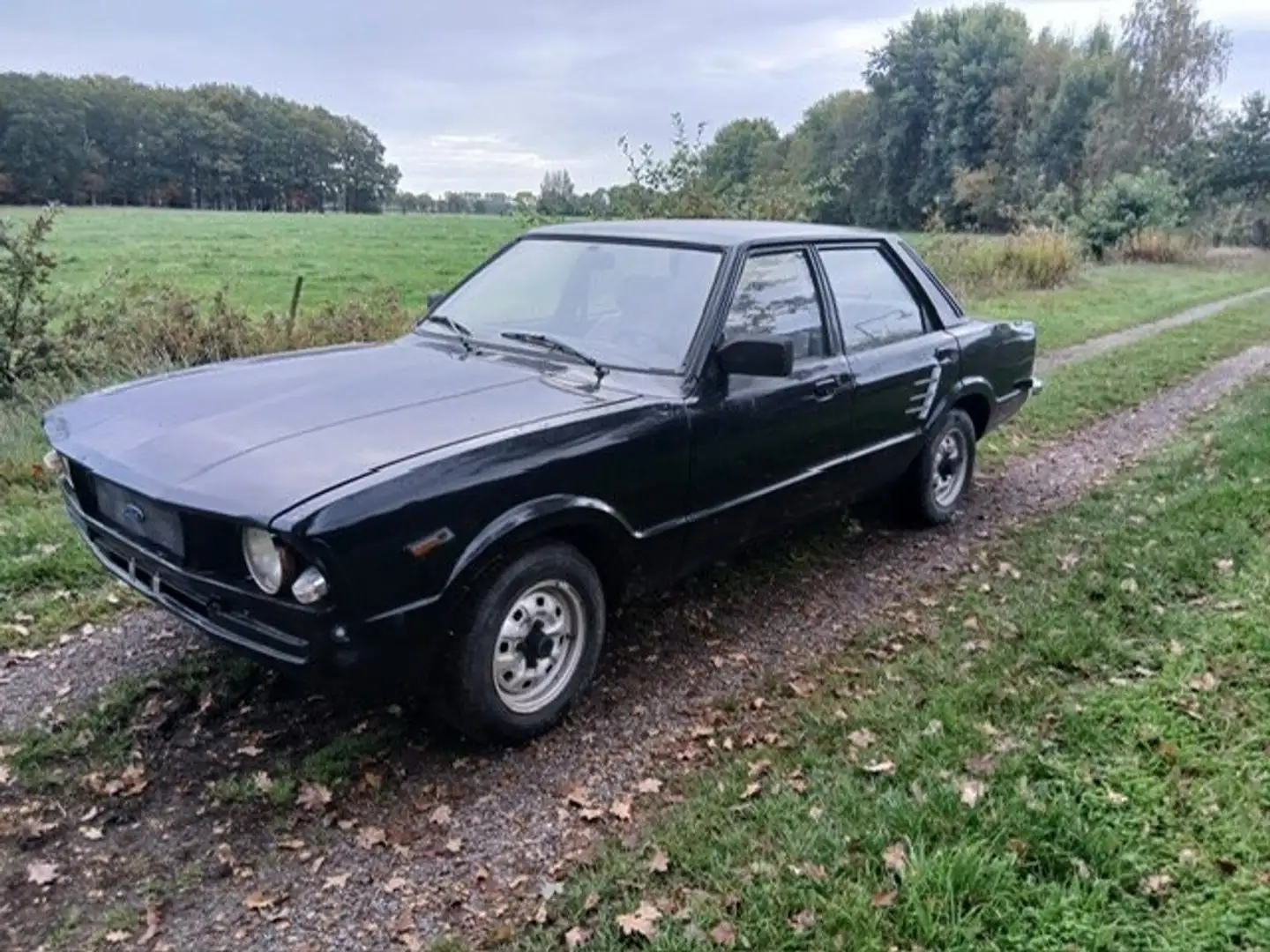 Ford Taunus 1.6L oldtimer benzine lpg Black - 2