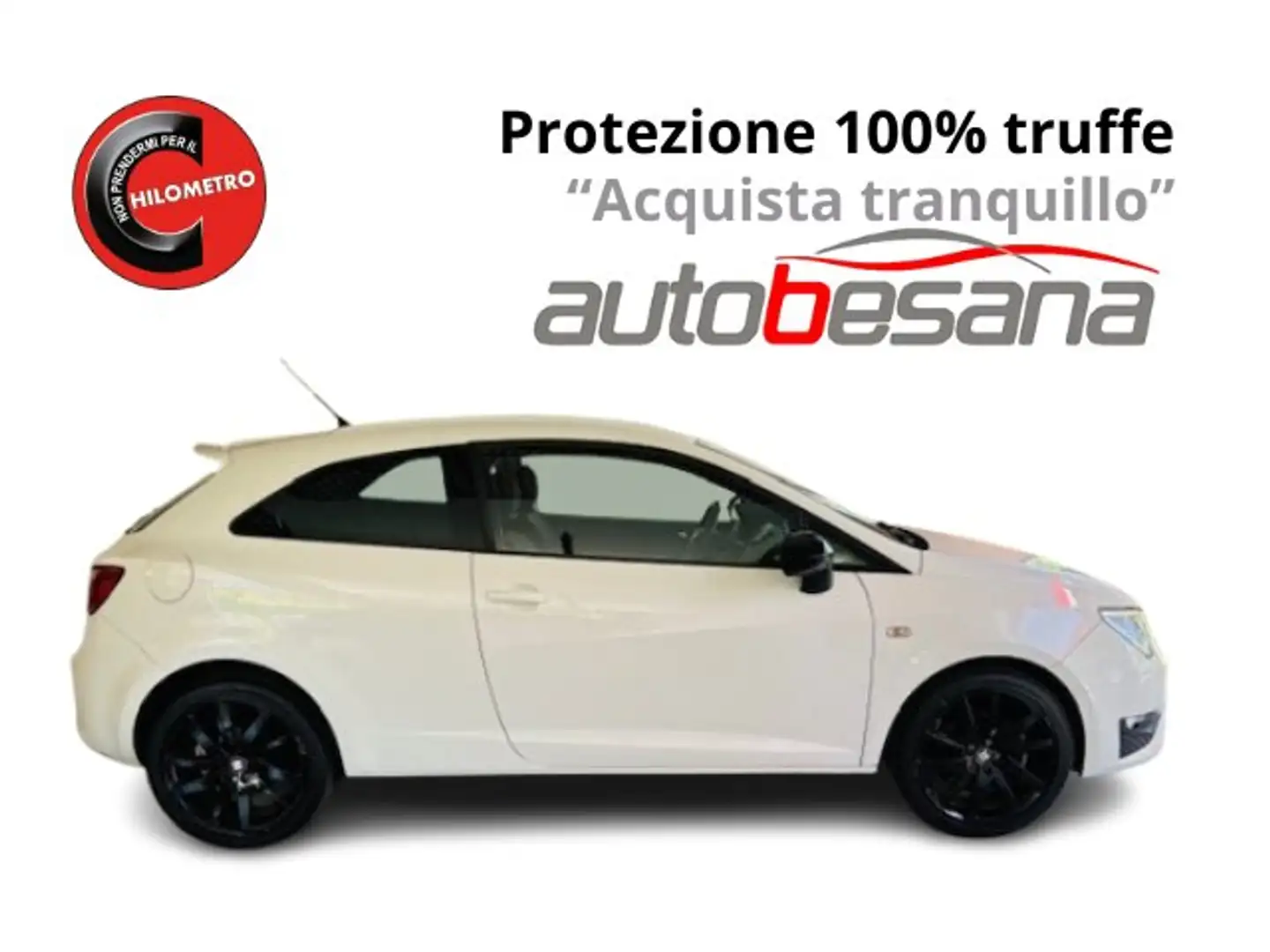 SEAT Ibiza SC 1.2 tsi FR 110cv Weiß - 1
