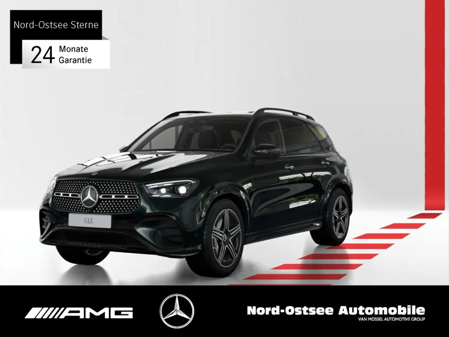 Mercedes-Benz GLE 450 AMG 4M 360° KAM NAVI SHZ PANO LED KLIMA Verde - 1