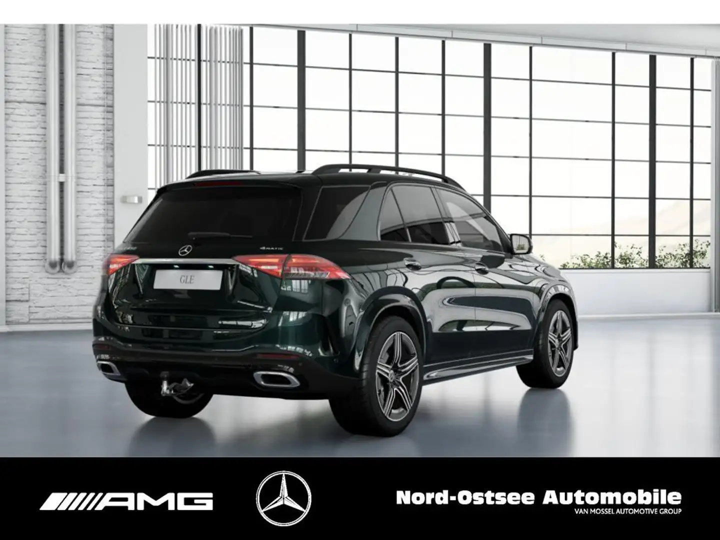 Mercedes-Benz GLE 450 AMG 4M 360° KAM NAVI SHZ PANO LED KLIMA Verde - 2