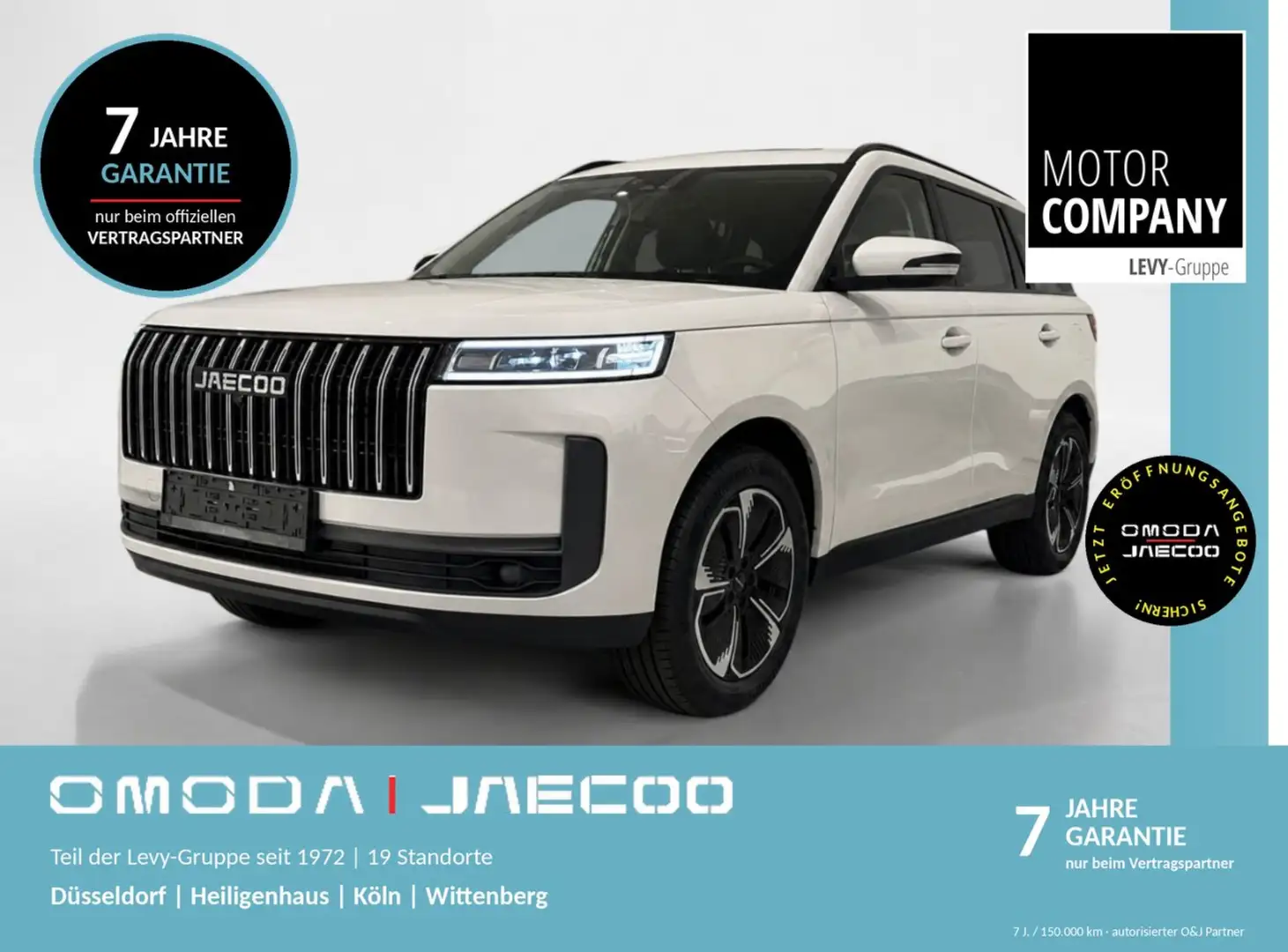 Jaecoo J5 J +MY26+HEV+0%Finanzierung+40*Kam+SHZ+Pano+LM++ Weiß - 1