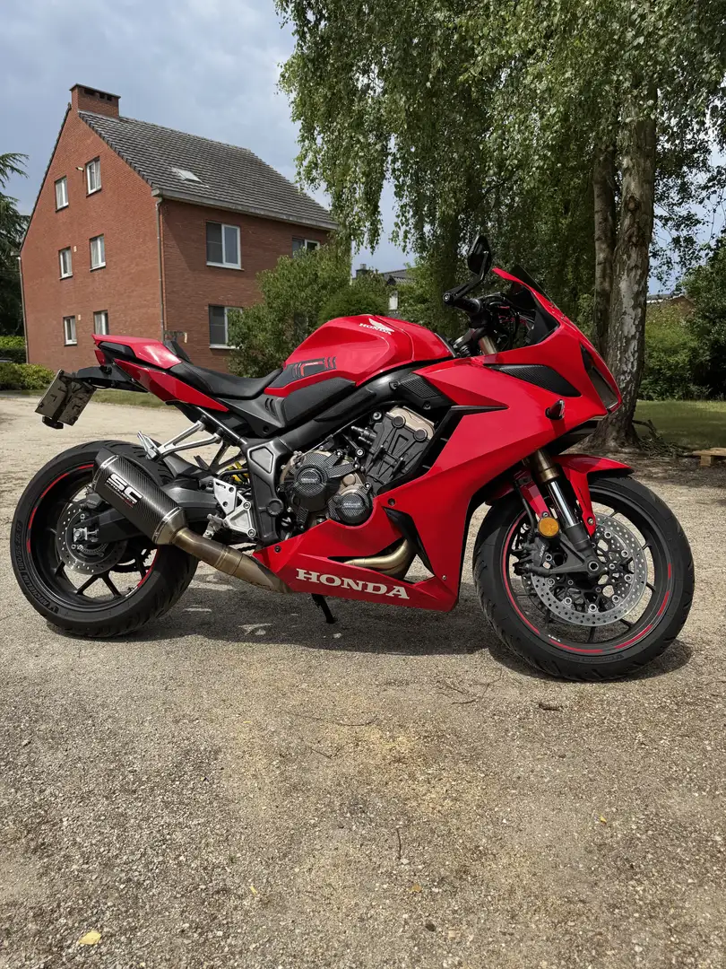 Honda CBR 650 CBR 650 R with full line SC-project exhaust Rood - 2