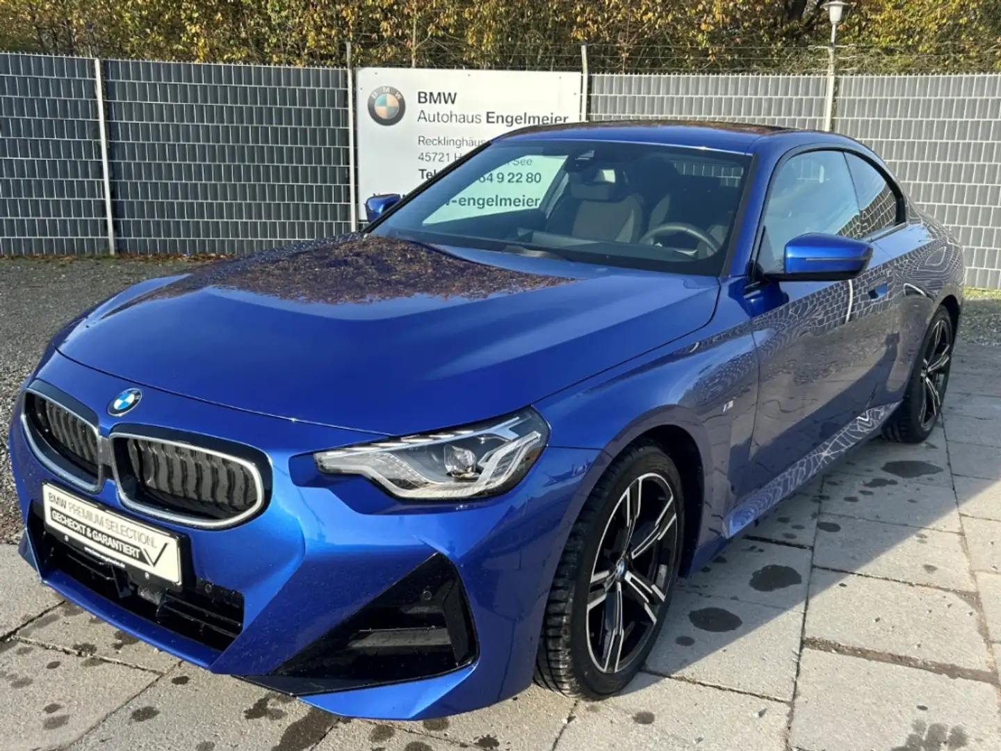 BMW 220 i Coupe MSport 18'' LMR adapt.LED HiFiSound ! Blau - 1