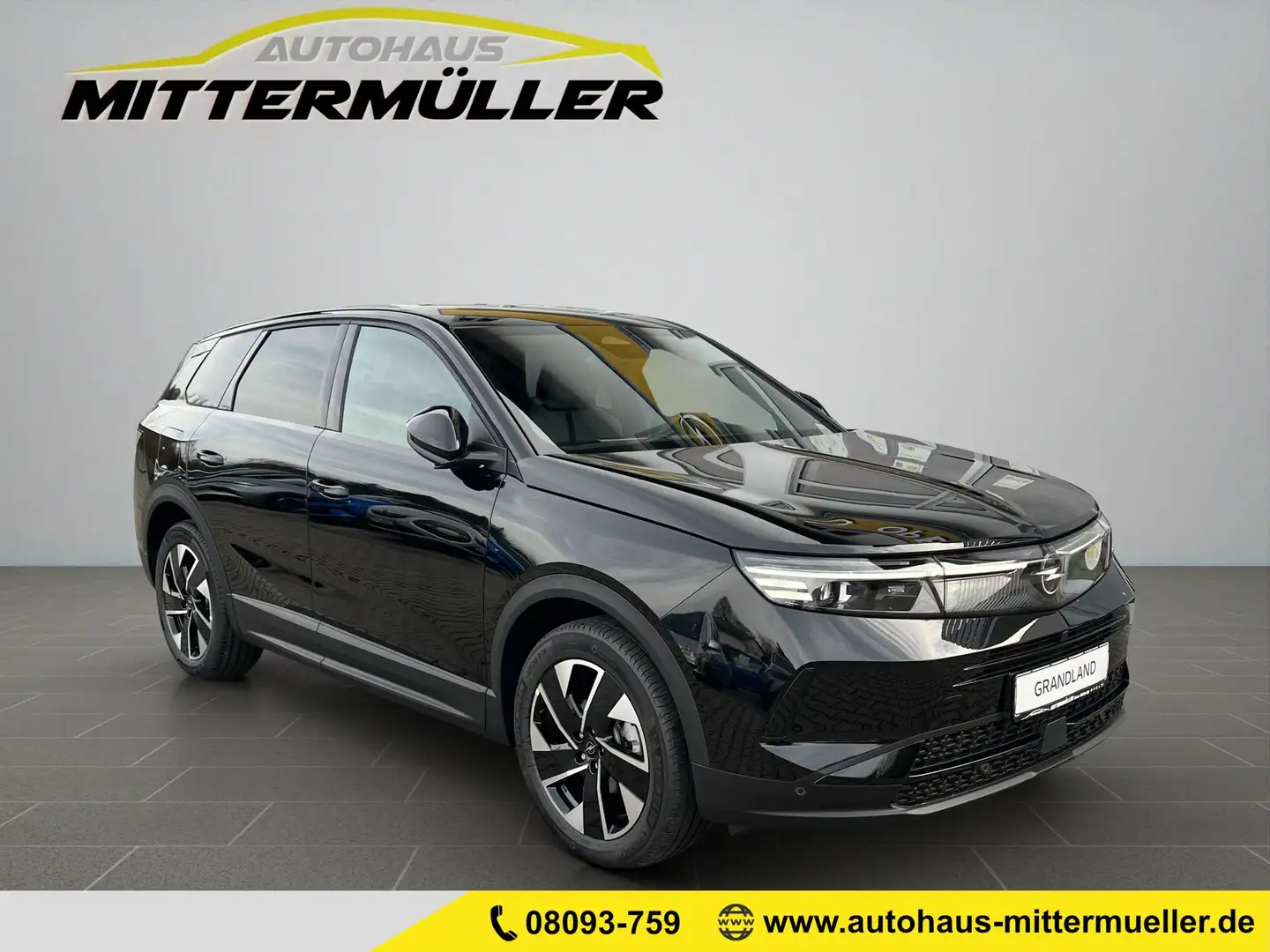 Opel Grandland 1.2 48V Mild-Hybrid GS Automatik Schwarz - 1