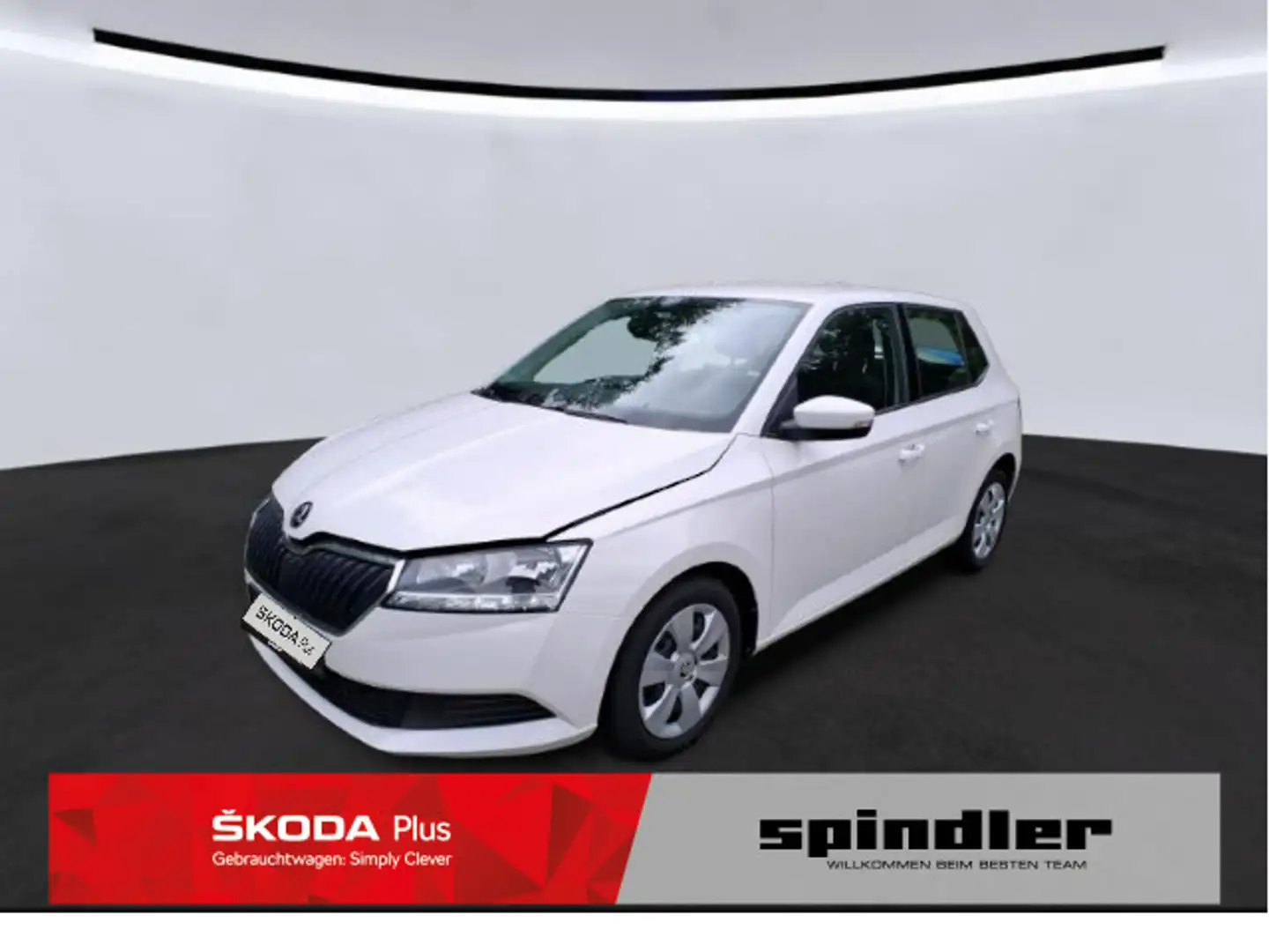 Skoda Fabia 1.0TSI / PDC, Klima, Bluetooth, Soundpaket Weiß - 1