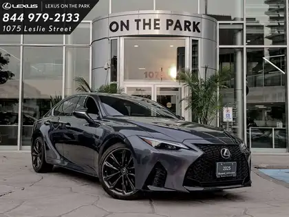 Gray 2025 Lexus IS Sedan All-Wheel Drive 6-Speed Automatic