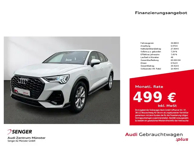 Audi Q3 Sportback 35 TDI S line MMI LED Kamera ACC