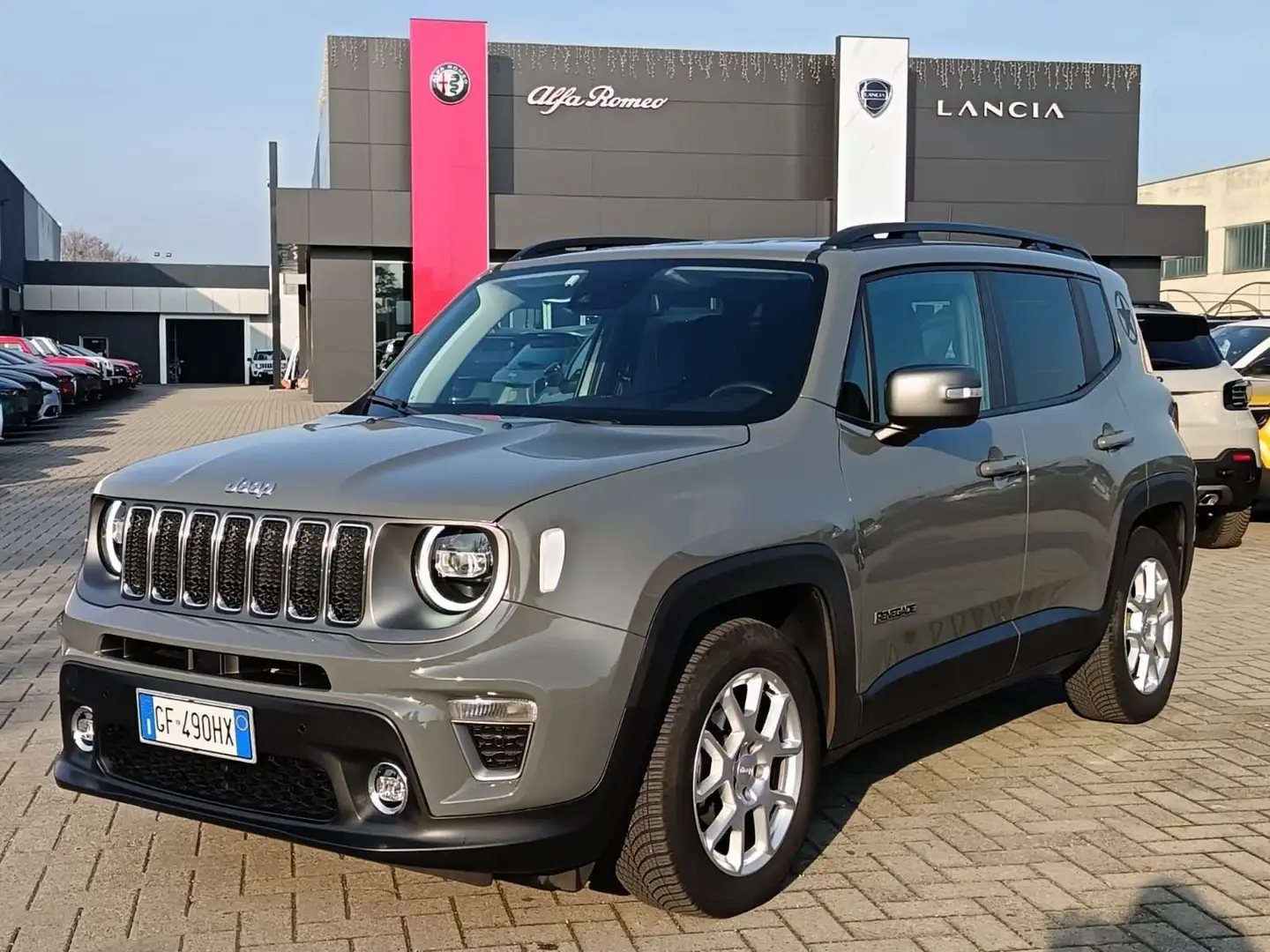 Jeep Renegade Renegade 1.6 Mjt 130 CV Limited Gris - 1