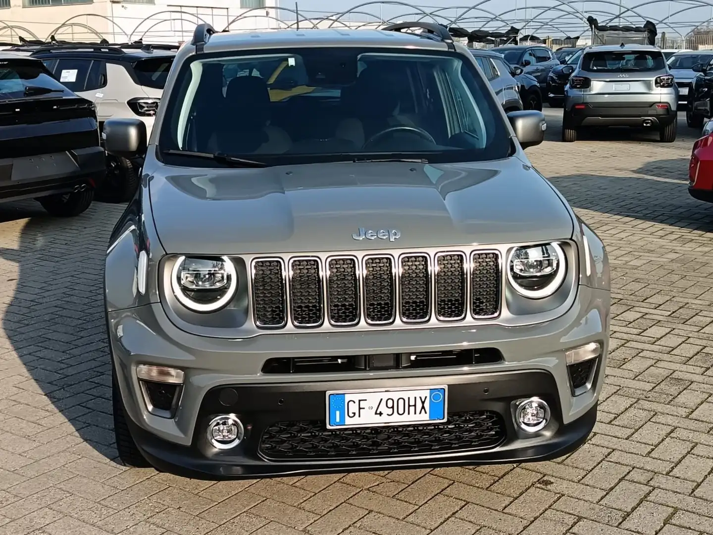 Jeep Renegade Renegade 1.6 Mjt 130 CV Limited Gris - 2
