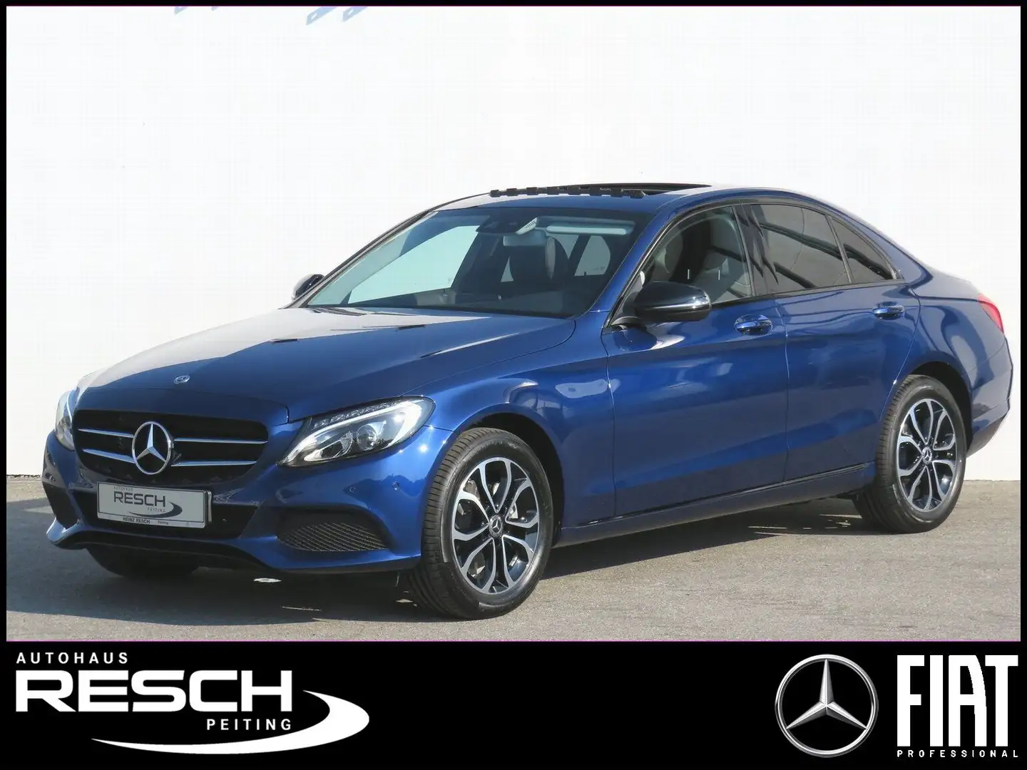 Mercedes-Benz C 200 Avantgarde SD Night LED Kam Spur Totwinkel Blau - 1