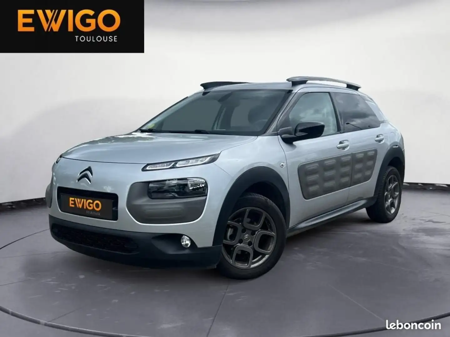Citroen C4 Cactus Citroën 1.6 E-HDI 90 SHINE ETG BVA 1ere main, Disq Grigio - 1