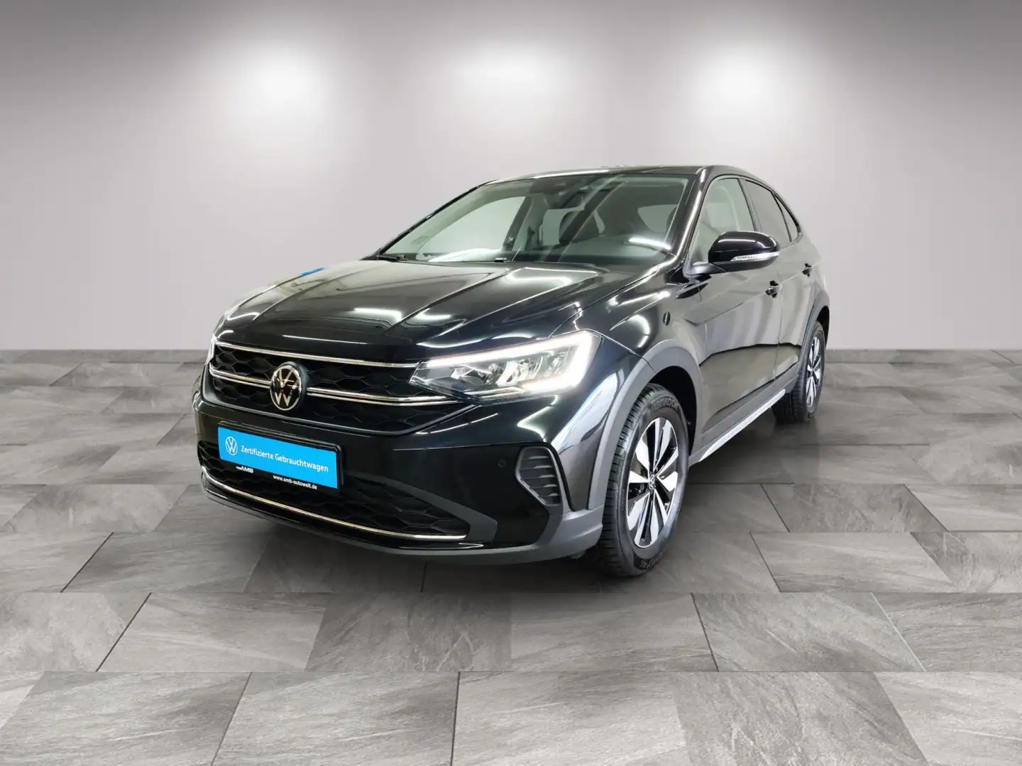 Volkswagen Taigo Move 1.0 TSI AHK/LED/Nav/Pano/RFK/06.29Gar Schwarz - 2