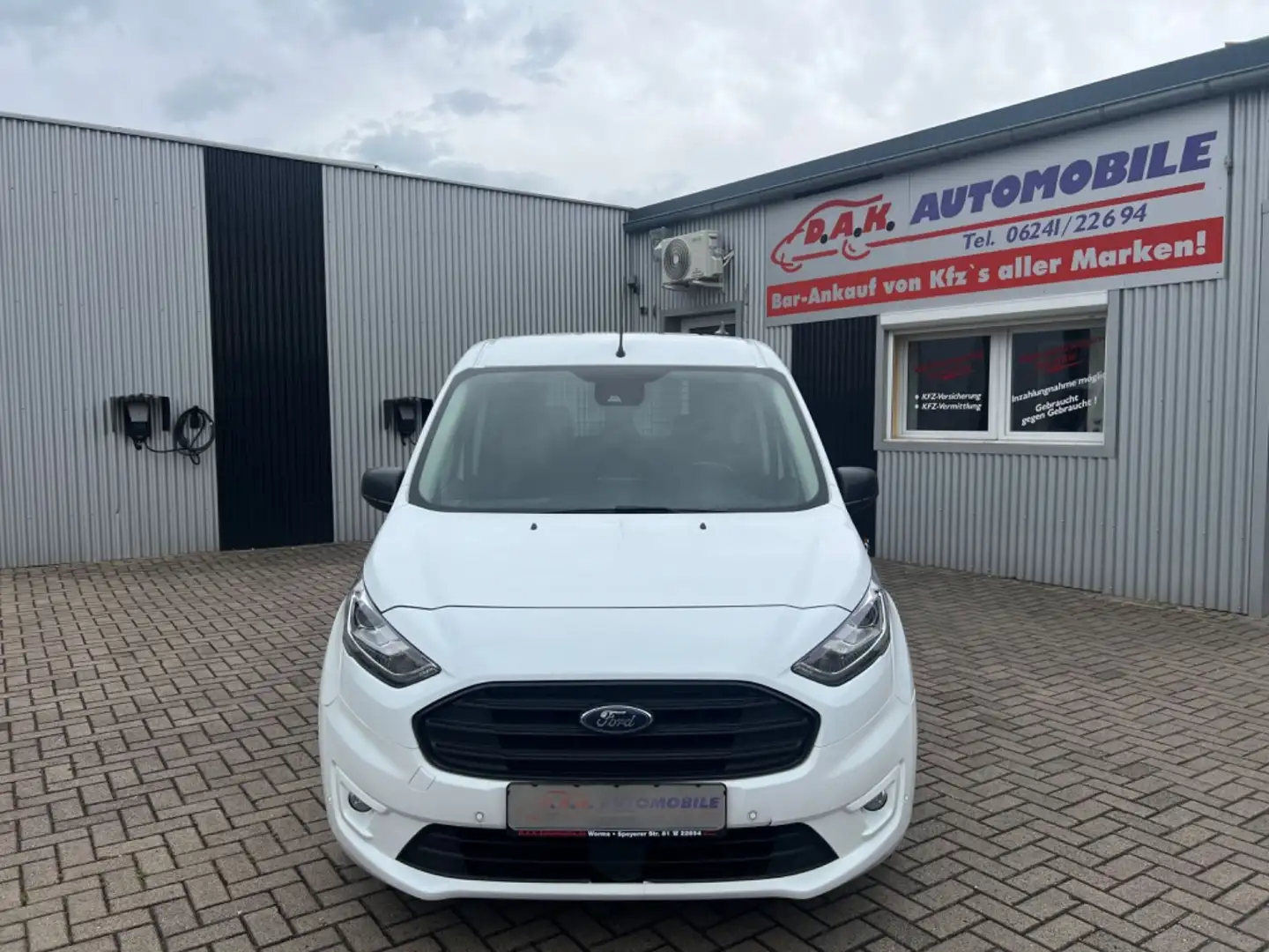 Ford Transit Connect Kombi lang Trend 1.Hand+Kamera Blanc - 2