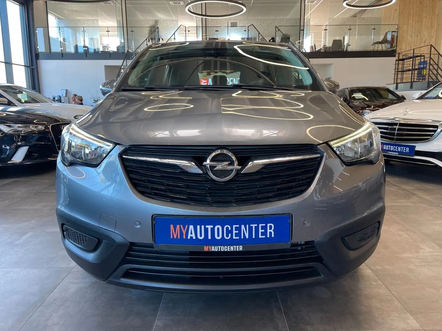 Opel Crossland X 1.2 Turbo Edition Aut.*AHK*PDC*SHZ siva - 2