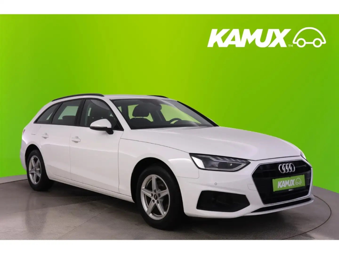 Audi A4 35TDI Avant S-tronic+LED+NAVI+VIRTUAL+PDC Blanc - 1