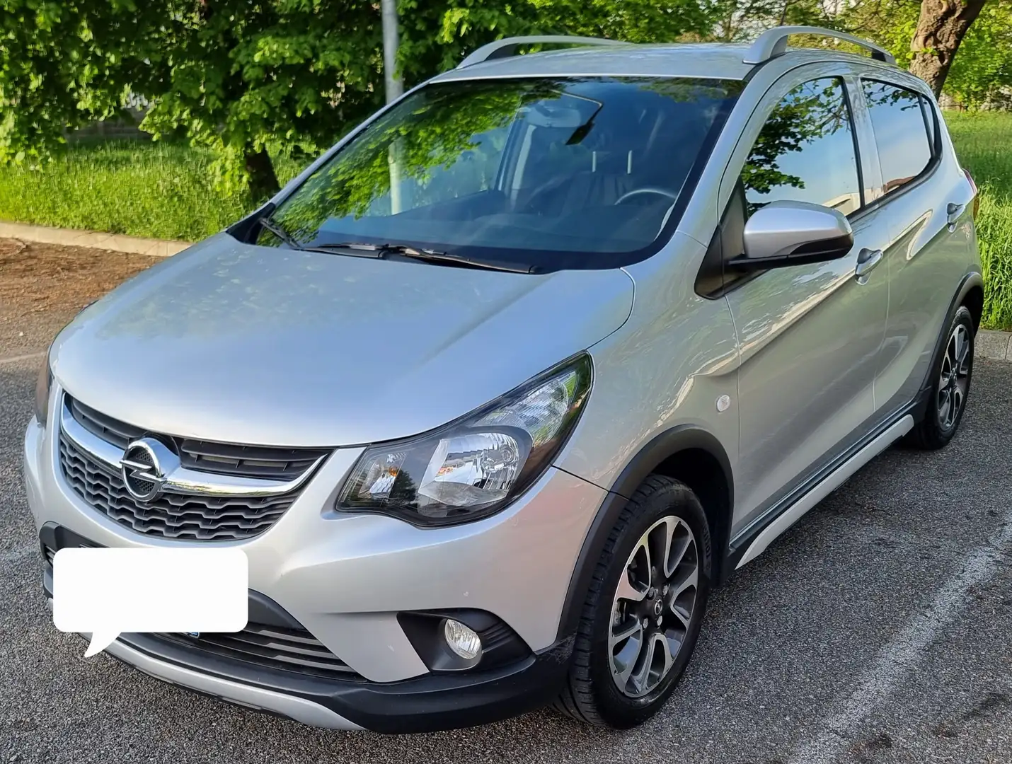 Opel Karl Opel Karl Rocks 1.0 Euro6 Neopatentati Grigio - 2