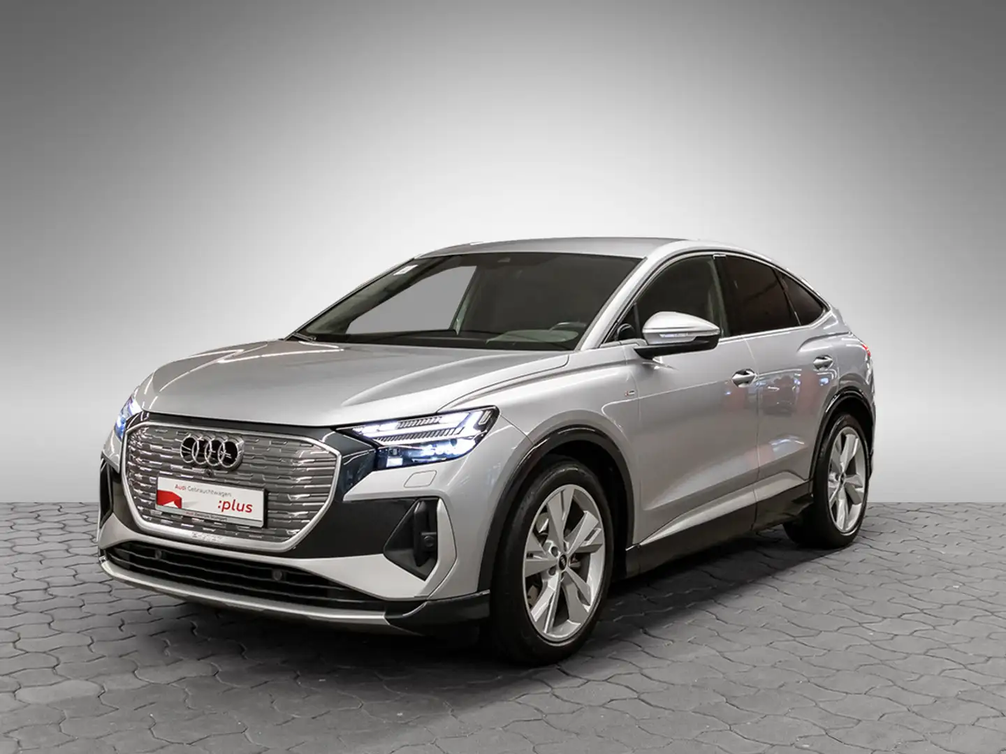 Audi Q4 e-tron Q4 Sportback e-tron 35 S line Matrix Navi ACC Kam Argent - 2