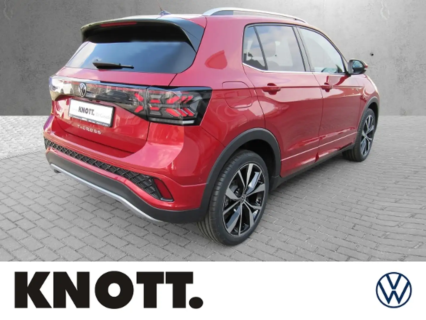 Volkswagen T-Cross R-Line 1.5 l TSI 7-Gang-DSG Rot - 2
