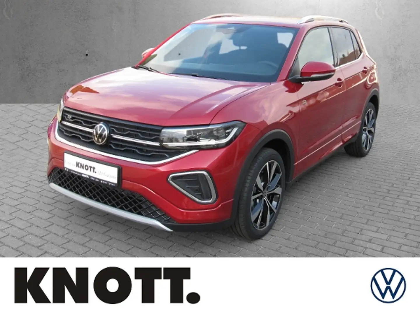 Volkswagen T-Cross R-Line 1.5 l TSI 7-Gang-DSG Rot - 1