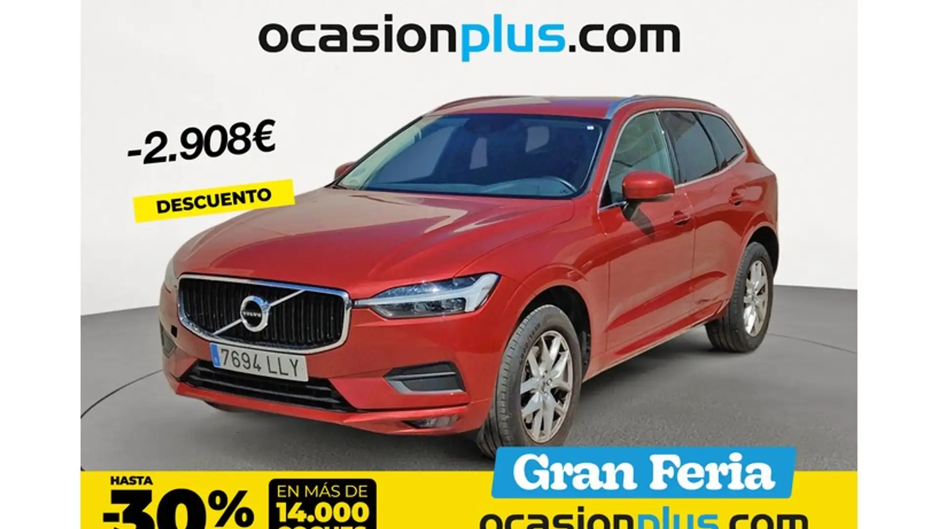 Volvo XC60 B4 Momentum Pro FWD Aut. Rojo - 1