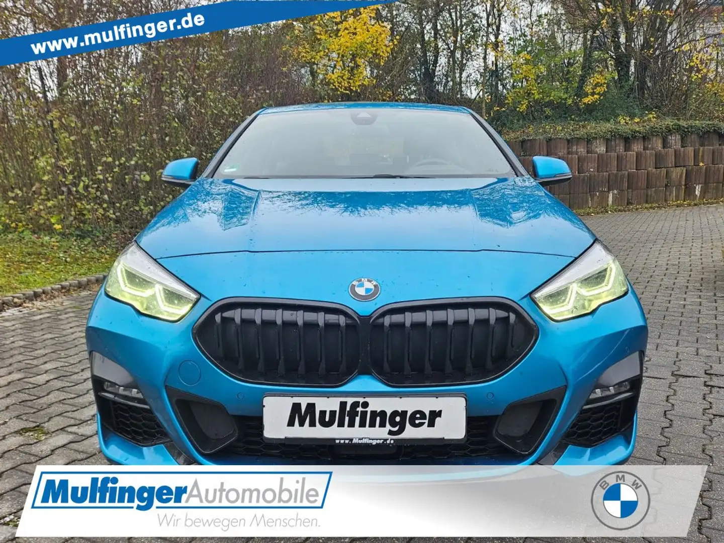 BMW 220 GC dA M Sport LiveP.DrivA.HUD Memory Fin.307 Bleu - 1