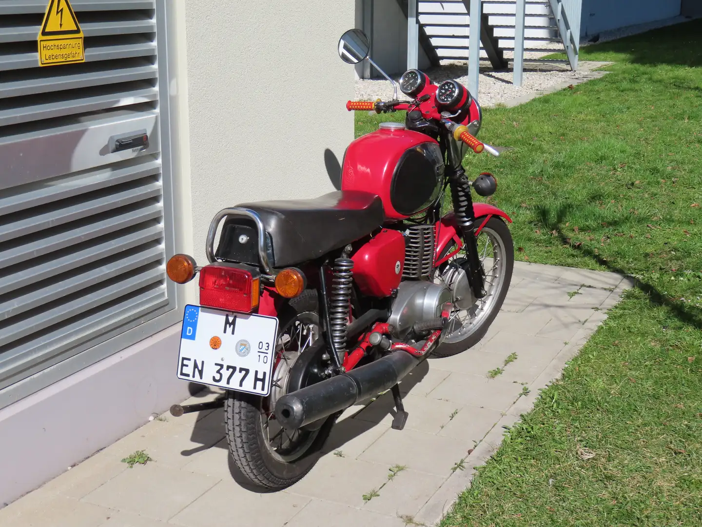MZ TS 250 Červená - 2