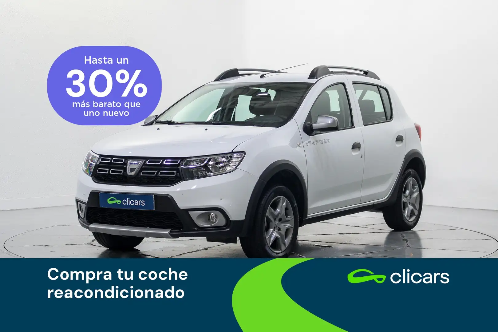 Dacia Sandero 0.9 TCE Stepway Essential 66kW Blanc - 1