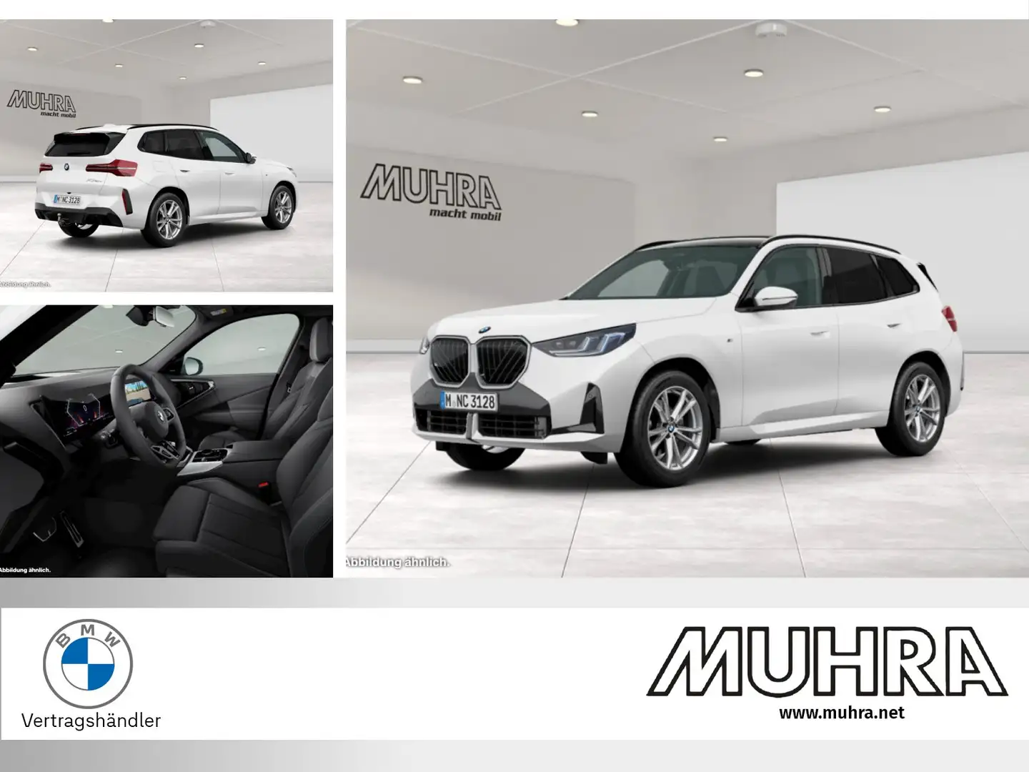 BMW X3 20d xDrive M Sport AHK Pano Memorysitz Lenkradhzg. Blanc - 1