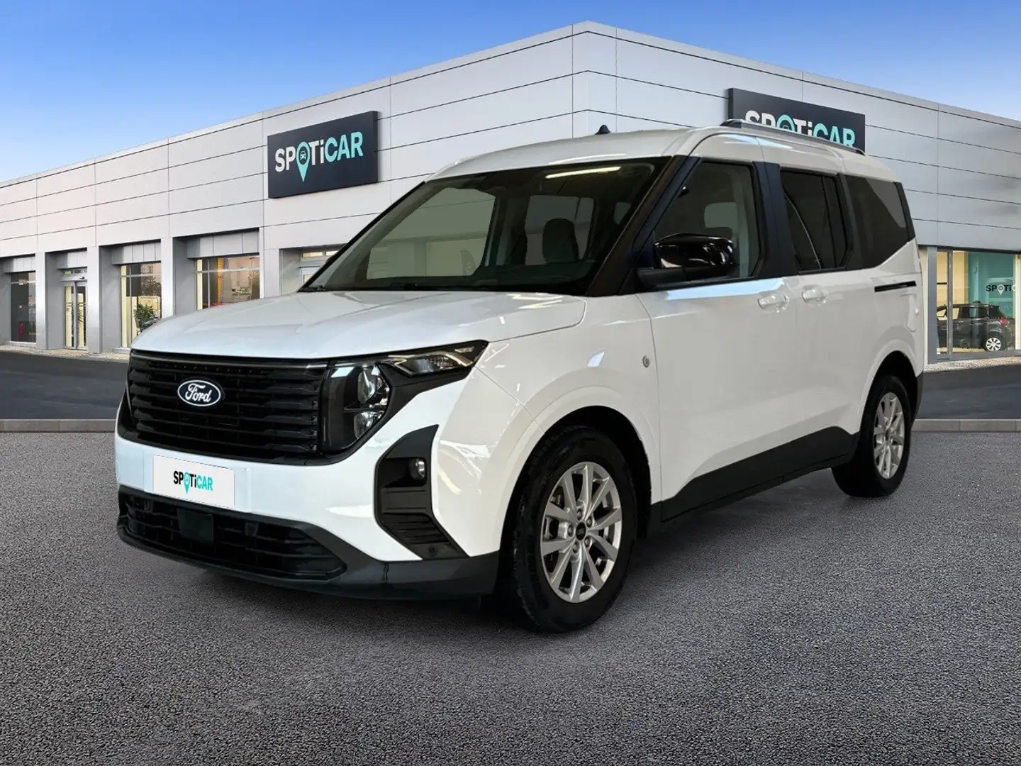 Ford Transit Courier 1.0 Ecoboost 125cv Titanium Bianco - 1