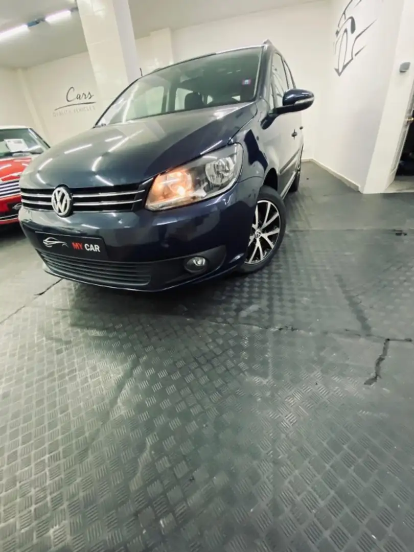 Volkswagen Touran 1.6TDI Advance 105 Bleu - 2
