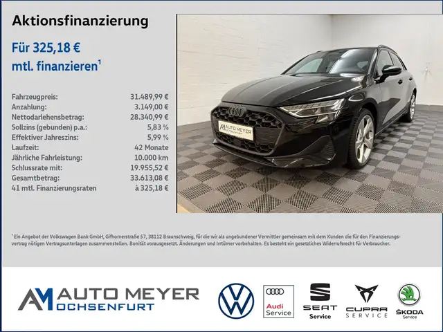 Audi A3 1.5 TFSI Sportback advanced