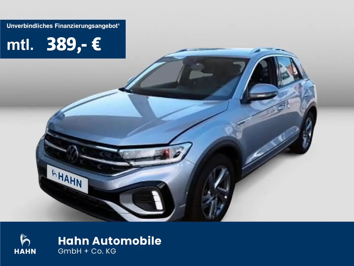 Volkswagen T-Roc 2.0TSI DSG 4 Mo R-Line ACC CAM Navi Matrix Silber - 1