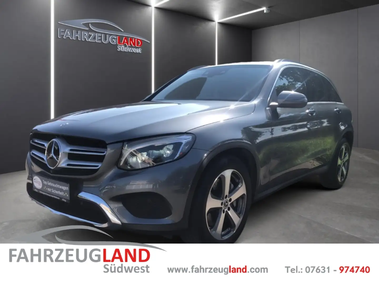 Mercedes-Benz GLC 350 d 4Matic AIRMATIC AMG Distronic Navi Keyless HLB r Szürke - 1
