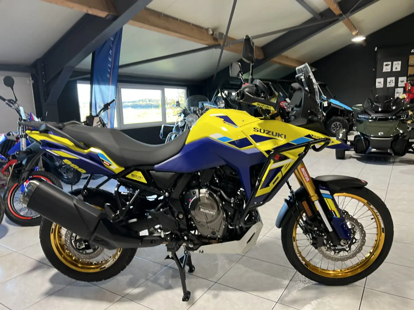 Suzuki DL VSTROM 800 DE  Pack Rally Geel - 1