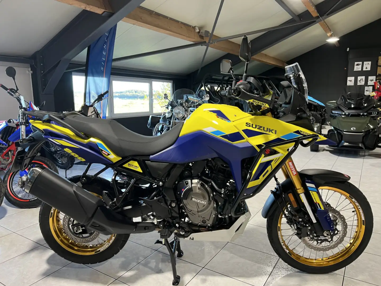 Suzuki DL VSTROM 800 DE  Pack Rally Geel - 2