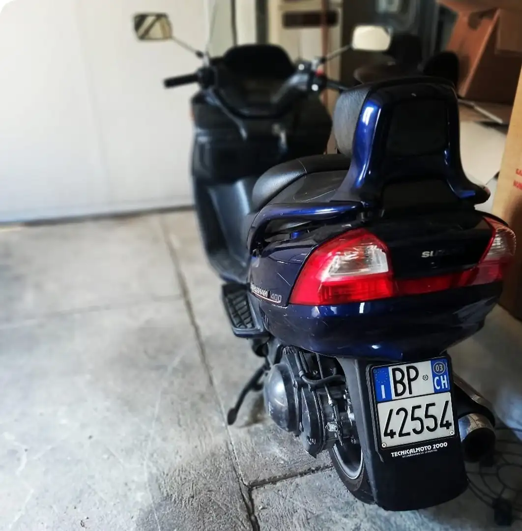 Suzuki Burgman 400 Azul - 2