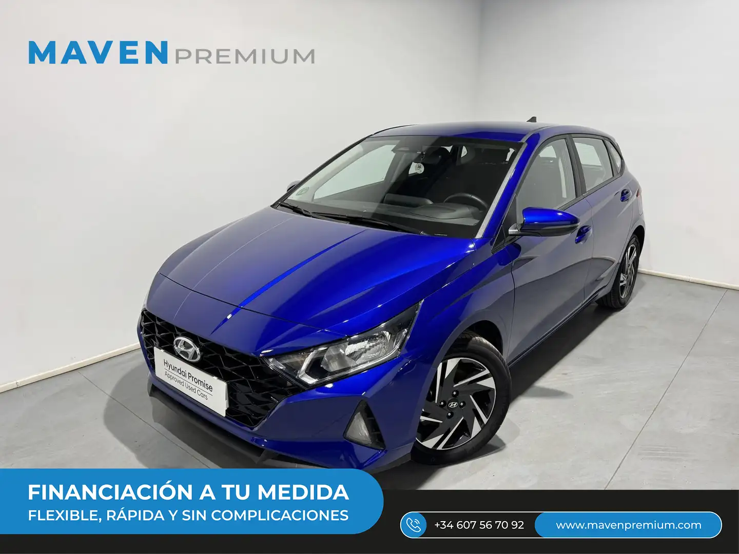 Hyundai i20 1.0 TGDI Klass 100 Azul - 1