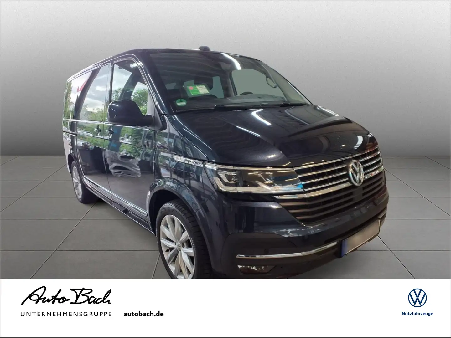 Volkswagen T6.1 Multivan 2.0 TDI DSG, Generation Six, AHK, Bleu - 1