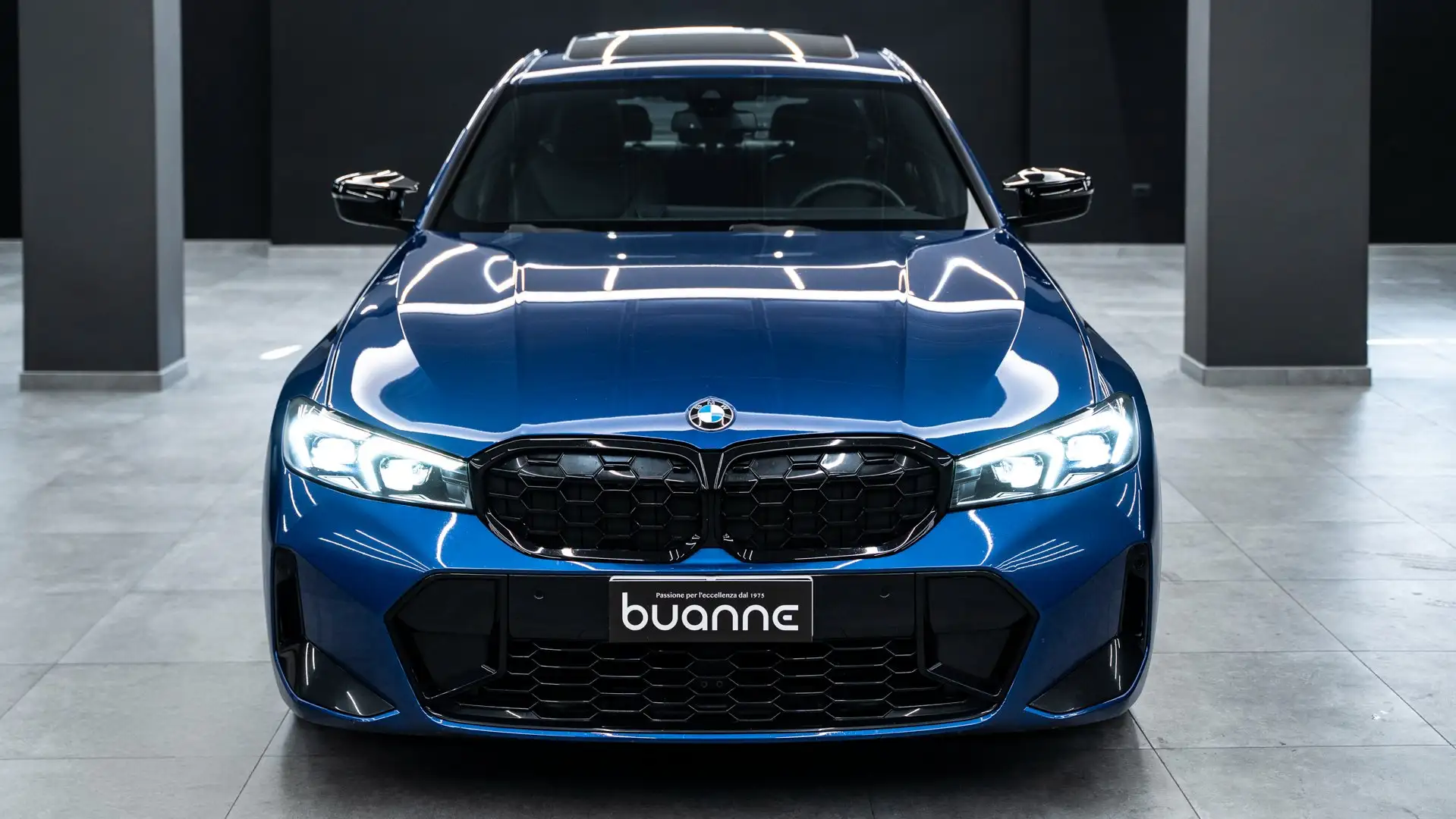 BMW 340 M340D XDRIVE MHEV TETTO APR. PACK LUCI CARBON ITA Azul - 2