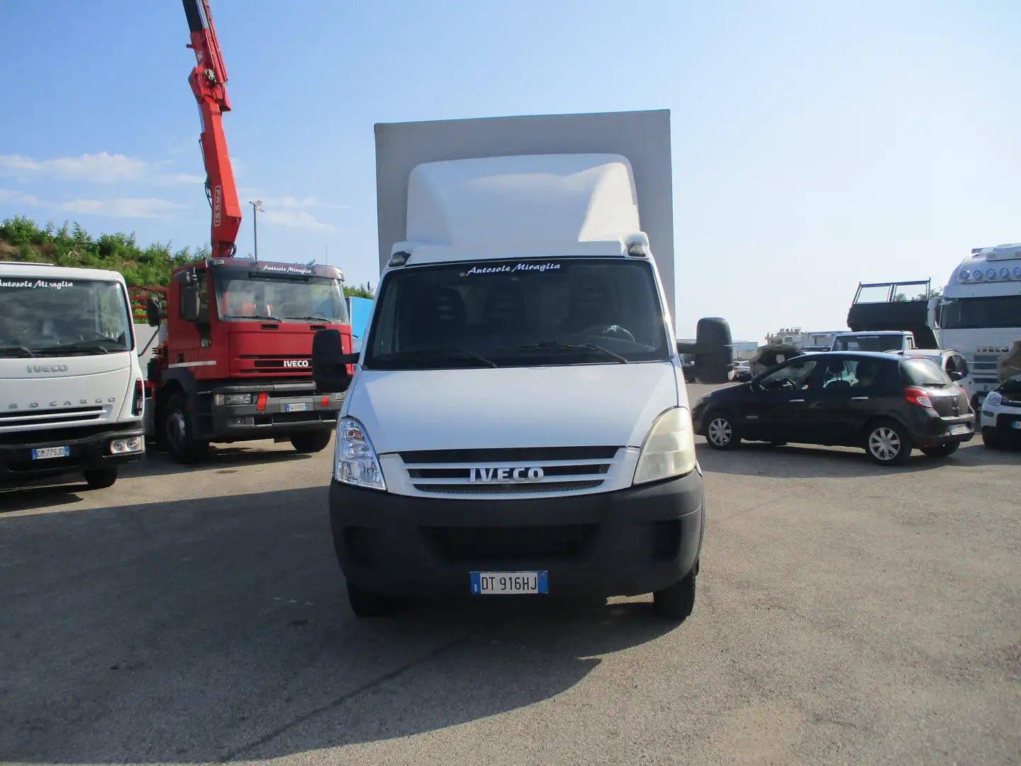 Iveco Daily 35C10 2.3 M-JET CENTINA E TELO 4.40 METRI Blanc - 2