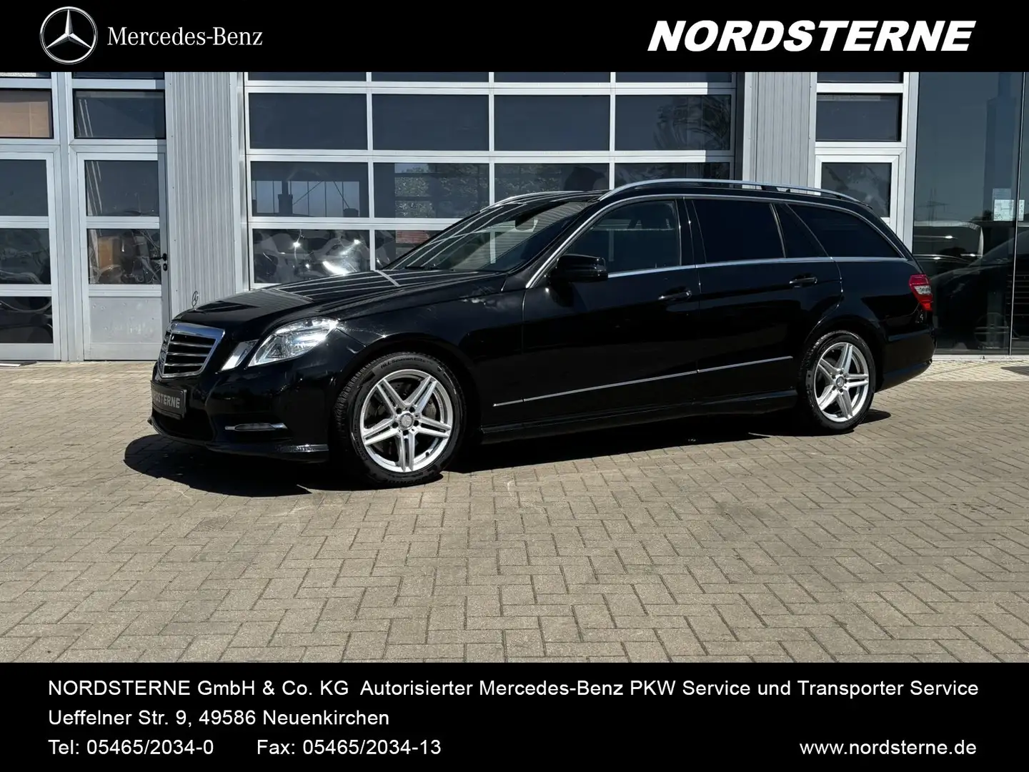 Mercedes-Benz E 350 E 350 CDI 4M+AMG-LINE+PANORAMA+AIRMATIC  Styling Zwart - 1