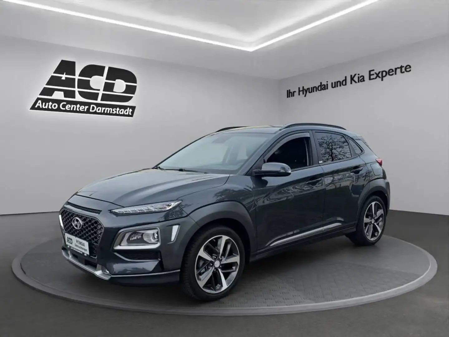 Hyundai KONA Kona 1,0T Premium*VOLLAUSSTATTUNG*E-SITZE*LEDER*LE Gris - 1
