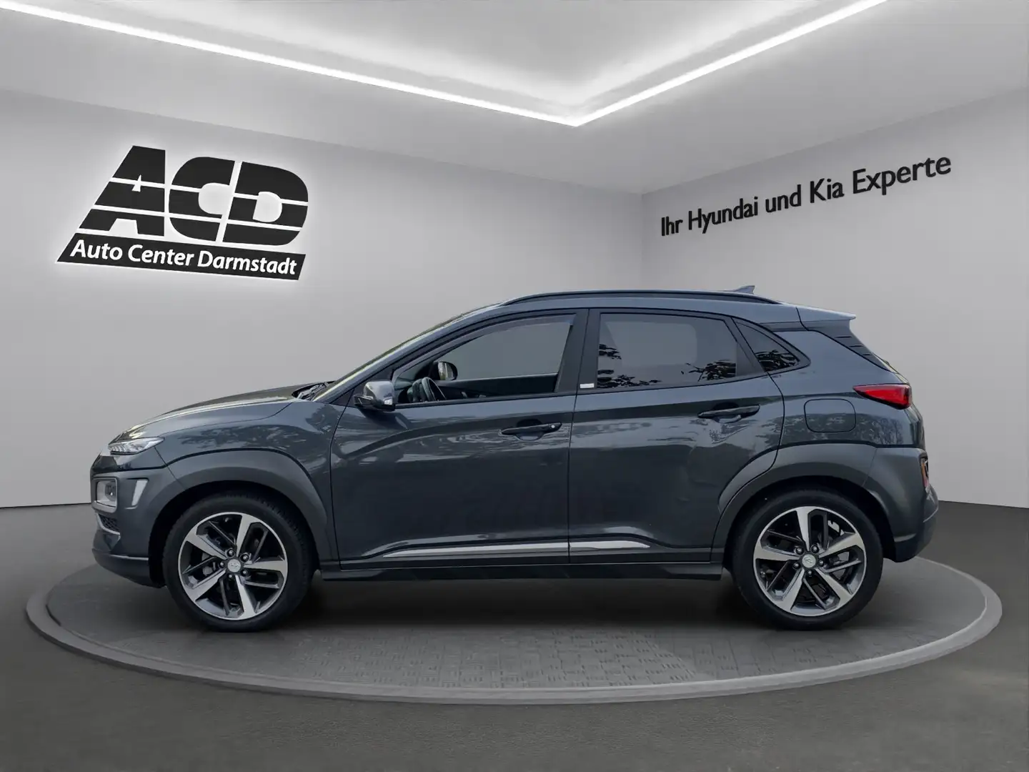 Hyundai KONA Kona 1,0T Premium*VOLLAUSSTATTUNG*E-SITZE*LEDER*LE Grau - 2