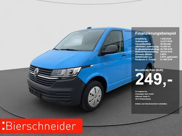 Volkswagen T6 Transporter T6.1 Transporter Kasten 2.0 TDI AHK SHZ PDC APP