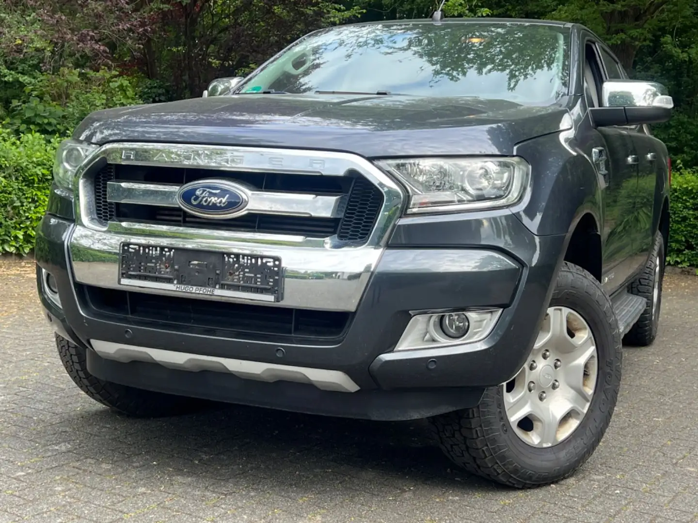 Ford Ranger Limited Doppelkabine 4x4|AUTOMATIK|1.HAND Grijs - 1